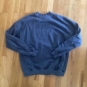 Taylor Swift Eras Tour - ORIGINAL blue crewneck